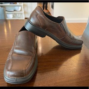 Brand: Ecco shoes.   Color:brown